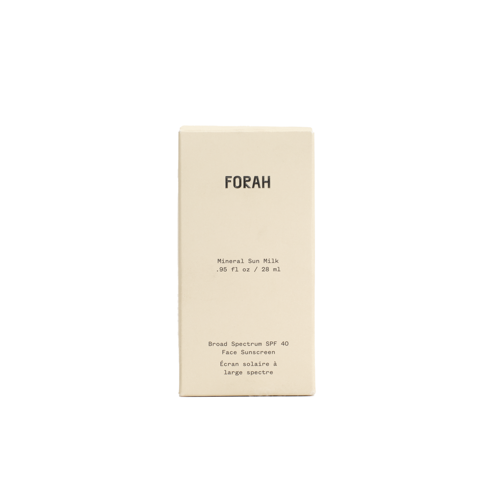 Mineral Sun Milk SPF 40 – FORAH Mineral Sun Milk SPF 40 – FORAH